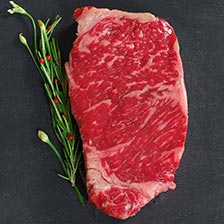 Wagyu Beef New York Strip Steak - MS5 - Whole