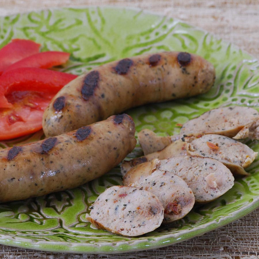 Basil Sun Dried Tomato Chicken Sausage Steaks Game