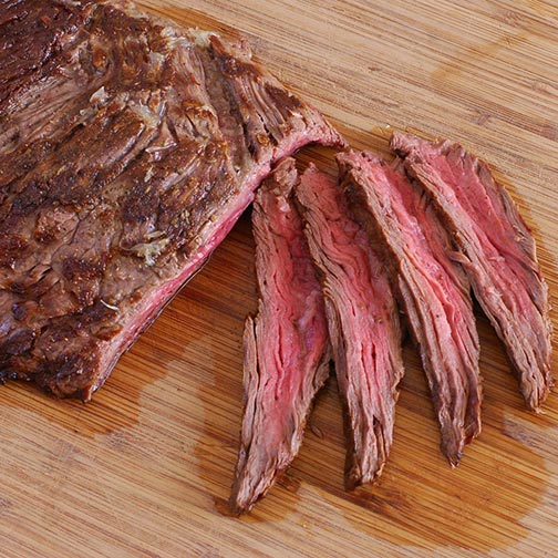 Beef shop flap steak